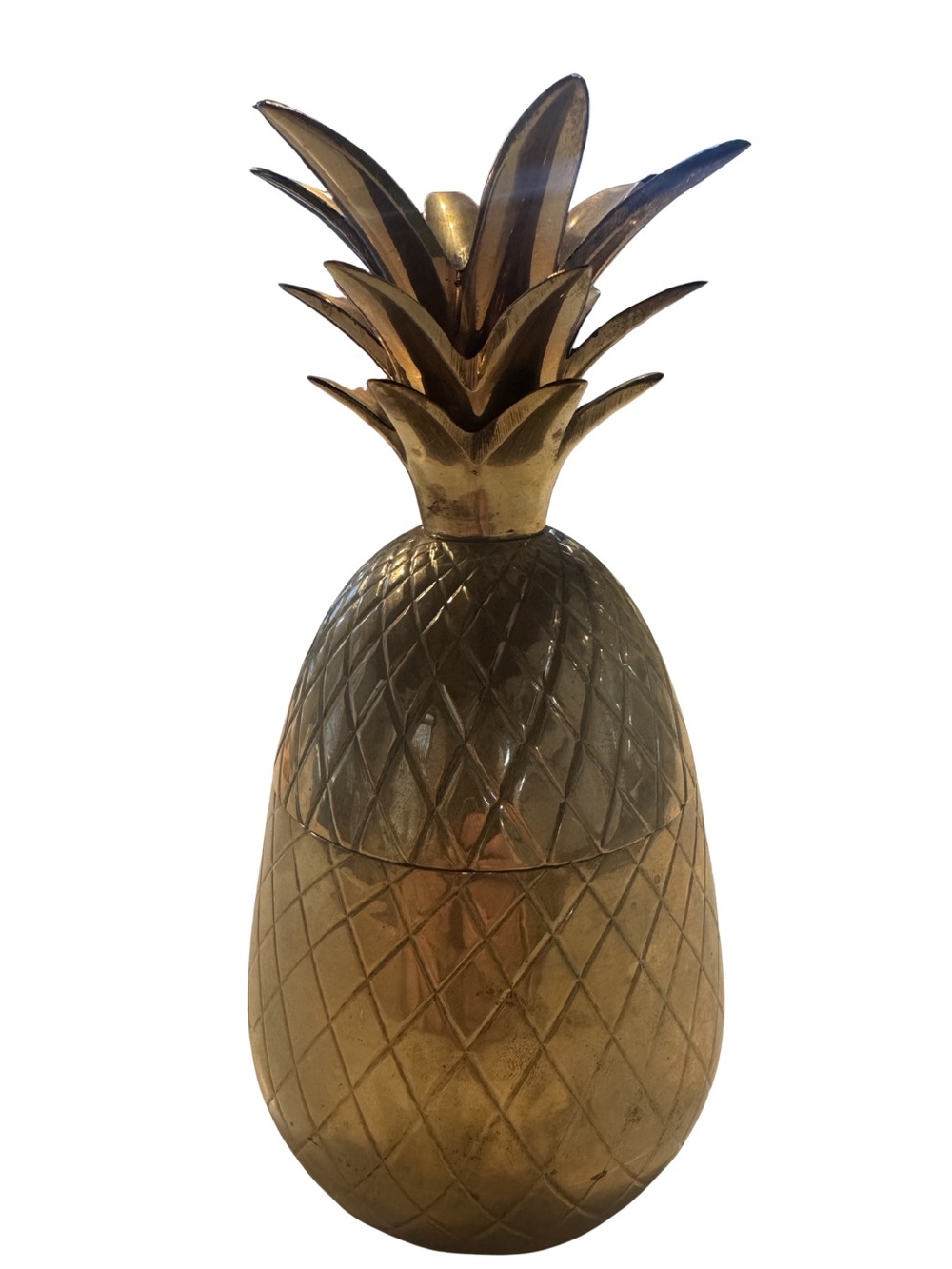 Bronze Pineapple Box Vintage